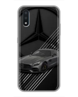 Чохол для Samsung Galaxy M10 (M105) з картинкою «Mercedes AMG — графіка»