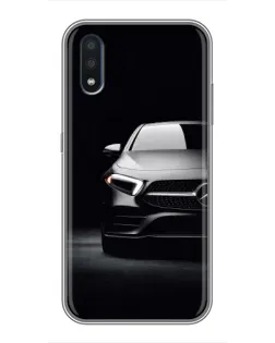 Чохол для Samsung Galaxy M10 (M105) з картинкою «Світло фар Mercedes»