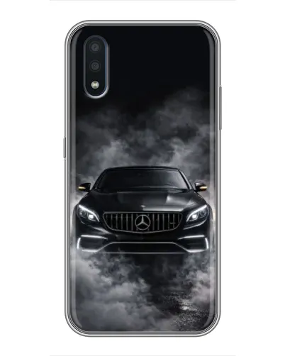 Чохол для Samsung Galaxy M10 (M105) з картинкою «Mercedes у диму» Чохол для Samsung Galaxy M10 (M105) з картинкою «Mercedes у диму»