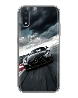 Чохол для Samsung Galaxy M10 (M105) з картинкою «Гоночний Mercedes AMG»