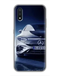 Чохол для Samsung Galaxy M10 (M105) з картинкою «Mercedes EQ — майбутнє»