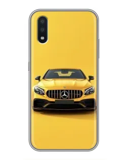 Чохол для Samsung Galaxy M10 (M105) з картинкою «Жовтий Mercedes GT»