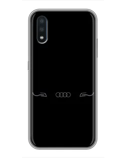 Чохол для Samsung Galaxy M10 (M105) з картинкою «Audi — світловий підпис»