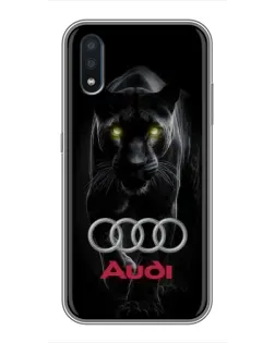 Чохол для Samsung Galaxy M10 (M105) з картинкою «Пантера та Audi»