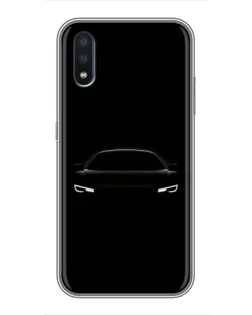 Чохол для Samsung Galaxy M10 (M105) з картинкою «Погляд Audi у темряві»