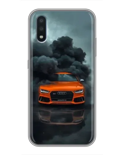 Чохол для Samsung Galaxy M10 (M105) з картинкою «Audi у хмарах диму» Чохол для Samsung Galaxy M10 (M105) з картинкою «Audi у хмарах диму»