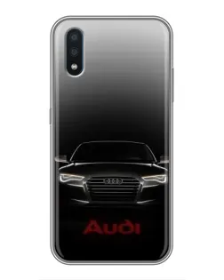 Чохол для Samsung Galaxy M10 (M105) з картинкою «Audi — градієнтний контур»