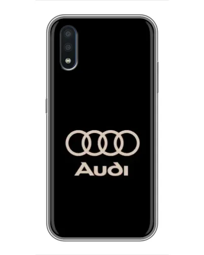 Чохол для Samsung Galaxy M10 (M105) з картинкою «Audi — золотий логотип» Чохол для Samsung Galaxy M10 (M105) з картинкою «Audi — золотий логотип»