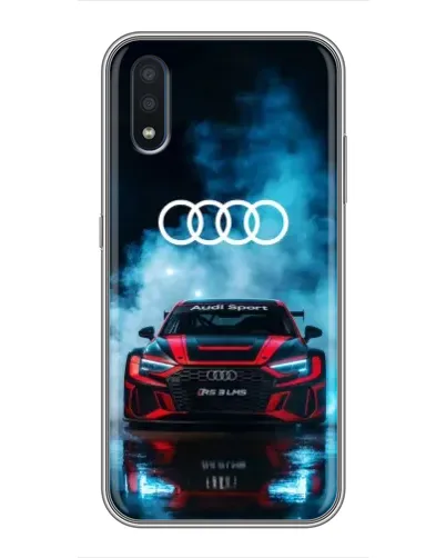 Чохол для Samsung Galaxy M10 (M105) з картинкою «Audi Sport — неон» Чохол для Samsung Galaxy M10 (M105) з картинкою «Audi Sport — неон»