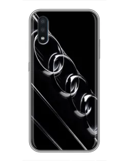 Чохол для Samsung Galaxy M10 (M105) з картинкою «Audi — абстрактні кільця»