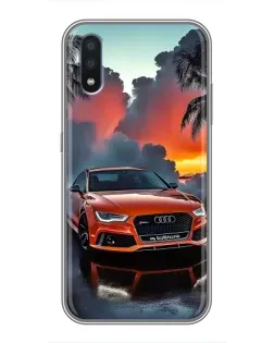 Чохол для Samsung Galaxy M10 (M105) з картинкою «Audi — захід сонця»