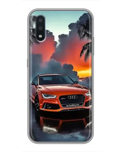 Чохол для Samsung Galaxy M10 (M105) з картинкою «Audi — захід сонця» Чохол для Samsung Galaxy M10 (M105) з картинкою «Audi — захід сонця»