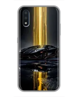 Чохол для Samsung Galaxy M10 (M105) з картинкою «Нічний Lamborghini драйв»