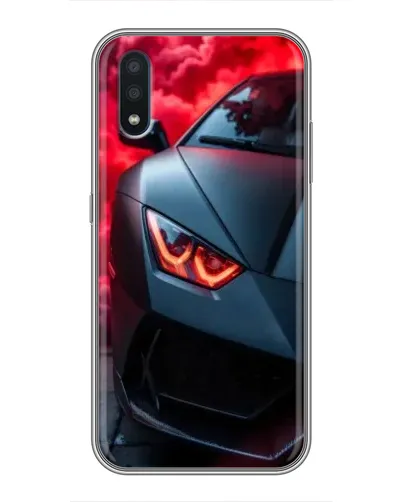 Чохол для Samsung Galaxy M10 (M105) з картинкою «Lamborghini червоне сяйво» Чохол для Samsung Galaxy M10 (M105) з картинкою «Lamborghini червоне сяйво»