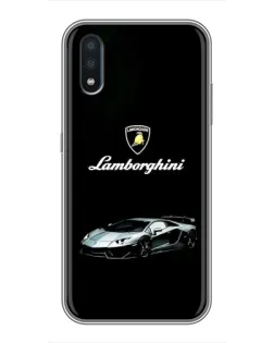 Чохол для Samsung Galaxy M10 (M105) з картинкою «Логотип Lamborghini класика»