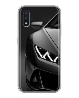 Чохол для Samsung Galaxy M10 (M105) з картинкою «Lamborghini фари деталізація»