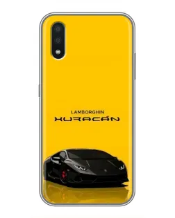 Чохол для Samsung Galaxy M10 (M105) з картинкою «Lamborghini Huracan чорний»
