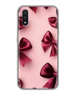 Чохол для Samsung Galaxy M10 (M105) з картинкою «Бордовий атлас»