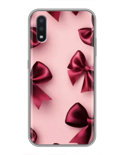 Чохол для Samsung Galaxy M10 (M105) з картинкою «Бордовий атлас»