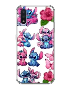 Чохол для Samsung Galaxy M10 (M105) з картинкою «Стікери Stitch та Angel»