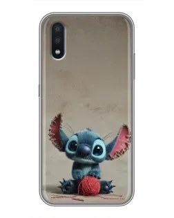 Чохол для Samsung Galaxy M10 (M105) з картинкою «Стіч на чоричневому фоні»