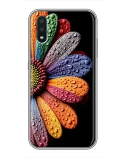 Чохол для Samsung Galaxy M10 (M105) з картинкою «Райдужна квітка»