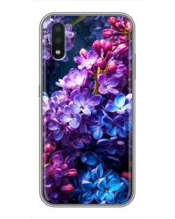 Чохол для Samsung Galaxy M10 (M105) з картинкою «Бузковий цвіт»