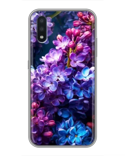 Чохол для Samsung Galaxy M10 (M105) з картинкою «Бузковий цвіт»