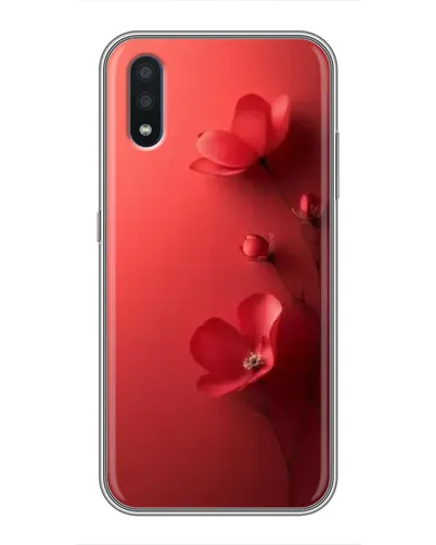 Чохол для Samsung Galaxy M10 (M105) з картинкою «Макові суцвіття»