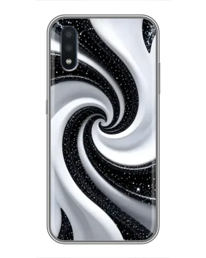 Чохол для Samsung Galaxy M10 (M105) з картинкою «Чорно-біла спіраль» Чохол для Samsung Galaxy M10 (M105) з картинкою «Чорно-біла спіраль»