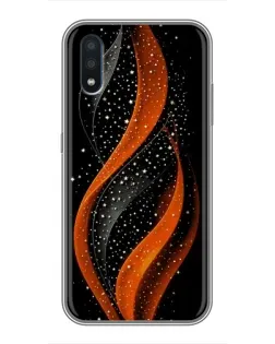 Чохол для Samsung Galaxy M10 (M105) з картинкою «Вогняна зоряна хвиля»
