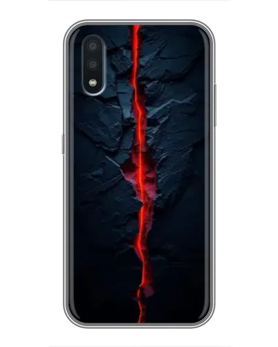 Чохол для Samsung Galaxy M10 (M105) з картинкою «Червона лавова тріщина» Чохол для Samsung Galaxy M10 (M105) з картинкою «Червона лавова тріщина»