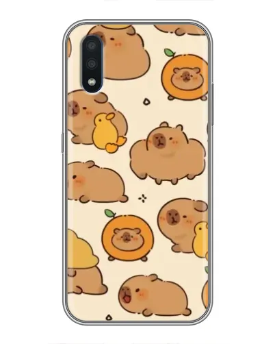 Чохол для Samsung Galaxy M10 (M105) з картинкою «Капібари з апельсинами» Чохол для Samsung Galaxy M10 (M105) з картинкою «Капібари з апельсинами»