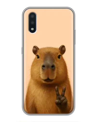 Чохол для Samsung Galaxy M10 (M105) з картинкою «Капібара вікторія» Чохол для Samsung Galaxy M10 (M105) з картинкою «Капібара вікторія»