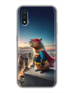 Чохол для Samsung Galaxy M10 (M105) з картинкою «Капі-мен супергерой»
