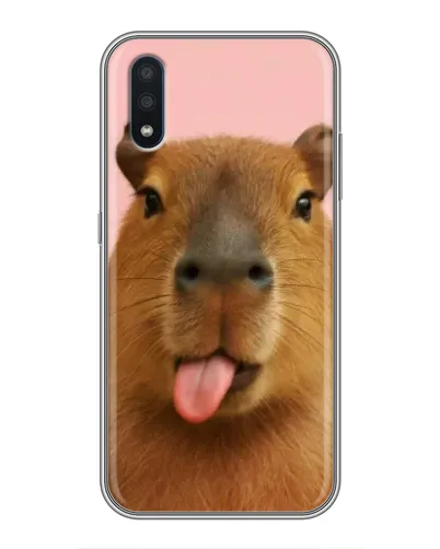 Чохол для Samsung Galaxy M10 (M105) з картинкою «Капібара з язиком» Чохол для Samsung Galaxy M10 (M105) з картинкою «Капібара з язиком»