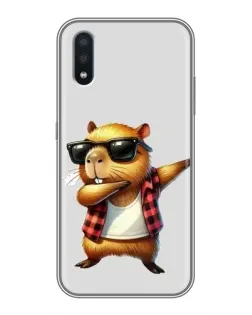 Чохол для Samsung Galaxy M10 (M105) з картинкою «Капібара репер даб»