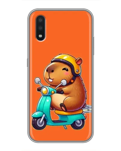 Чохол для Samsung Galaxy M10 (M105) з картинкою «Капібара на скутері» Чохол для Samsung Galaxy M10 (M105) з картинкою «Капібара на скутері»