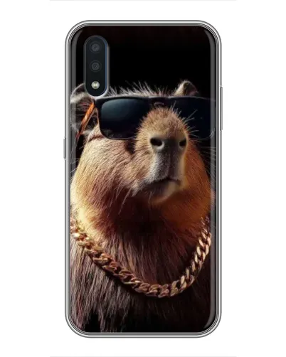 Чохол для Samsung Galaxy M10 (M105) з картинкою «Капібара золотий ланцюг» Чохол для Samsung Galaxy M10 (M105) з картинкою «Капібара золотий ланцюг»