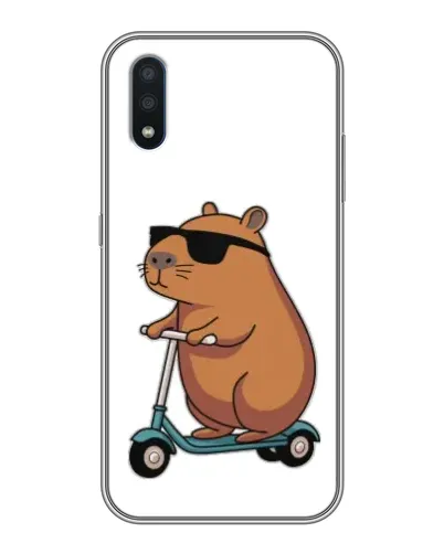 Чохол для Samsung Galaxy M10 (M105) з картинкою «Капібара на самокаті» Чохол для Samsung Galaxy M10 (M105) з картинкою «Капібара на самокаті»