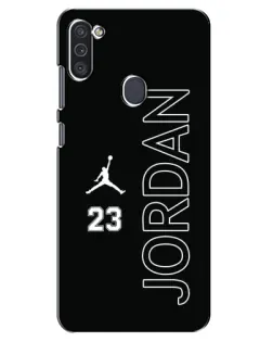 Чохол для Samsung Galaxy M11 з картинкою «Jordan Vertical»