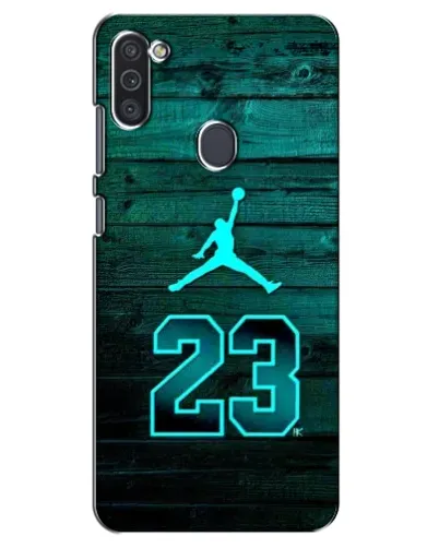 Чохол для Samsung Galaxy M11 з картинкою «Jordan Cyan 23»