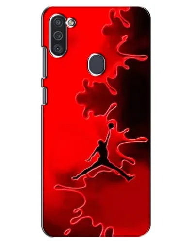 Чохол для Samsung Galaxy M11 з картинкою «Jordan Red Smoke»