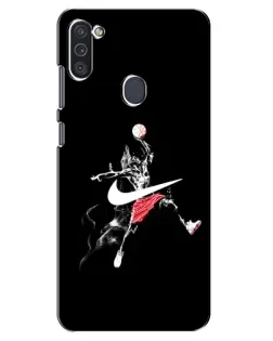 Чохол для Samsung Galaxy M11 з картинкою «Jordan Jumpman»