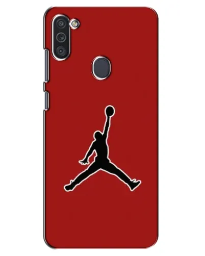 Чохол для Samsung Galaxy M11 з картинкою «Jordan Red Back»