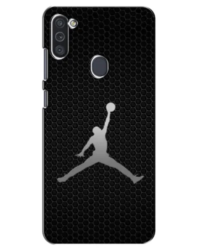 Чохол для Samsung Galaxy M11 з картинкою «Jordan Dark Carbon»