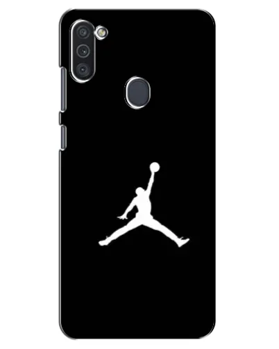 Чохол для Samsung Galaxy M11 з картинкою «Jordan Silhouette»