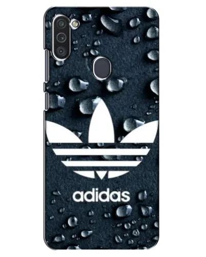 Чохол для Samsung Galaxy M11 з картинкою «Adidas Trefoil Blue»