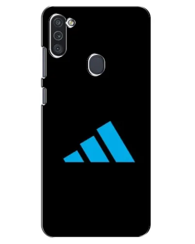Чохол для Samsung Galaxy M11 з картинкою «Adidas Cyan Logo»