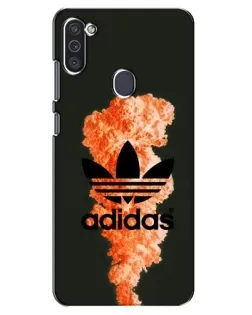 Чохол для Samsung Galaxy M11 з картинкою «Adidas Classic White»